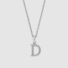 ALPHABET NECKLACE D