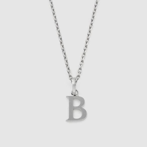 ALPHABET NECKLACE B