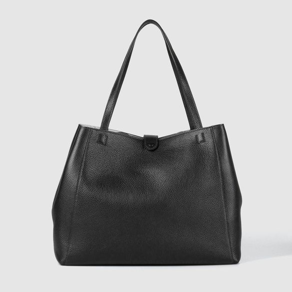 LEATHER LARGE TOTE
