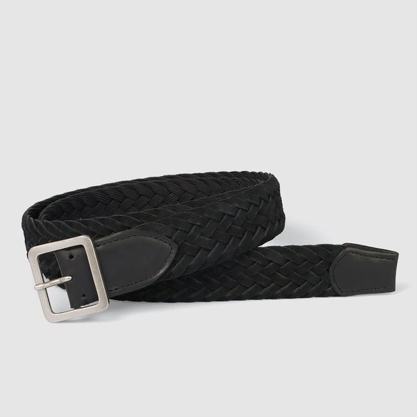 SUEDE MESH BELT