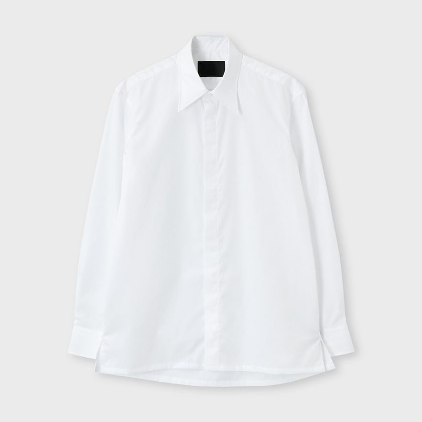 FLY FRONT SOLID　 SHIRT