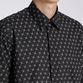 REMATES PRINT FLY FRONT SHIRT