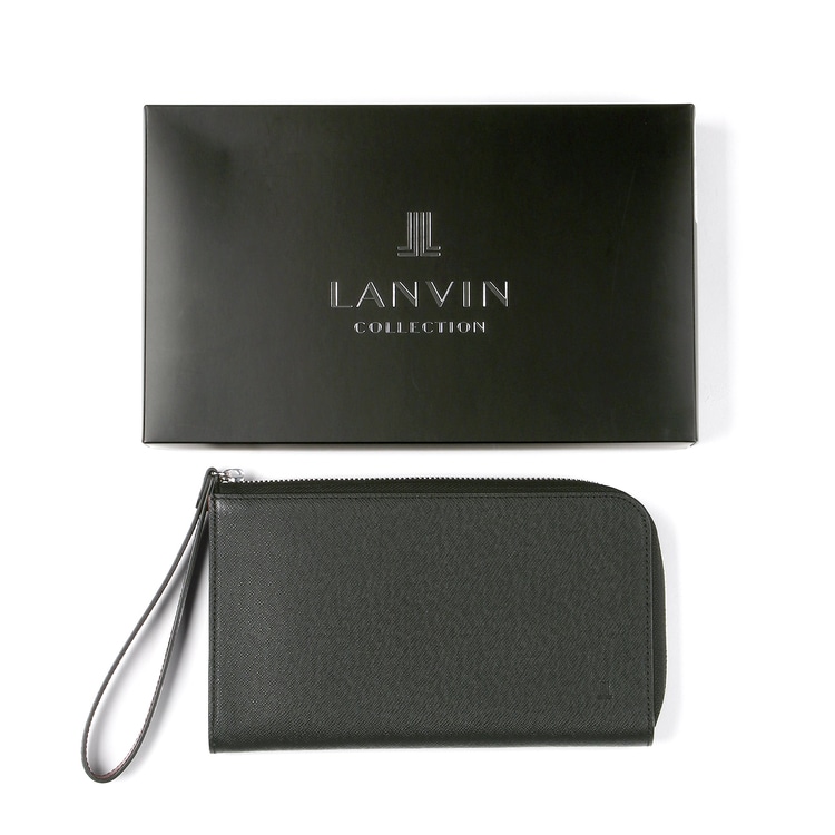 EMBOSSED LEATHER MULTI WALLET|ランバンコレクション(メンズ)公式