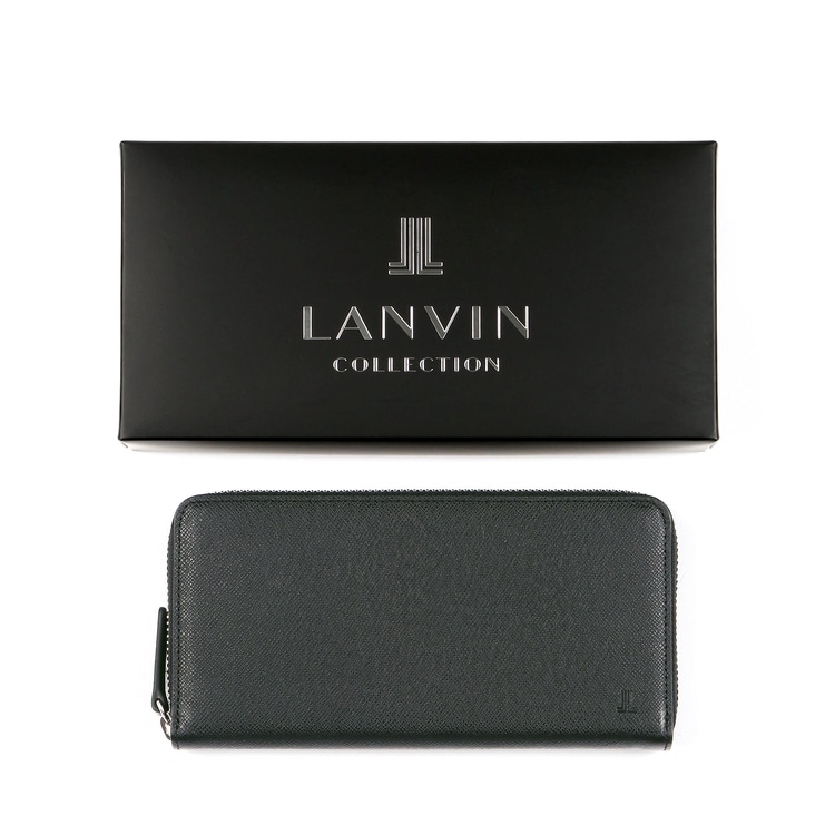 EMBOSSED LEATHER ROUND ZIP｜ランバンコレクション(メンズ)公式