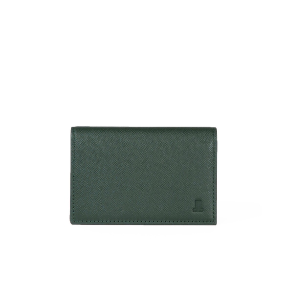 EMBOSSED LEATHER CARD CASE