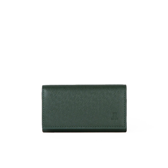 EMBOSSED LEATHER KEY CASE