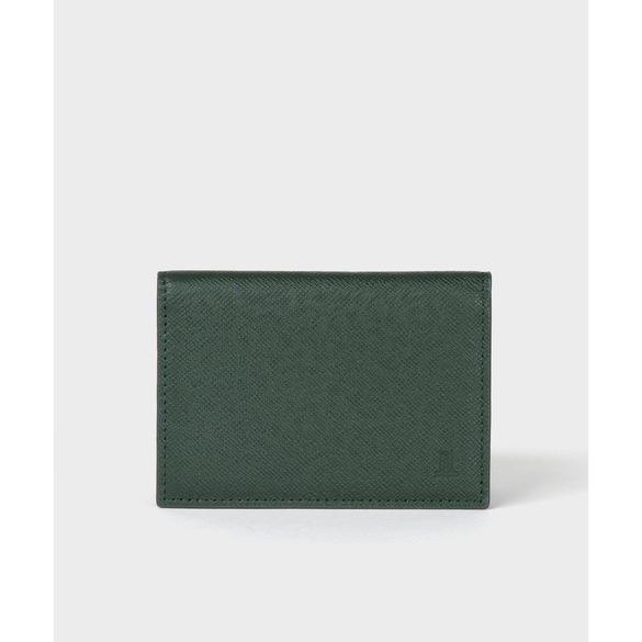 EMBOSSED LEATHER PASS CASE