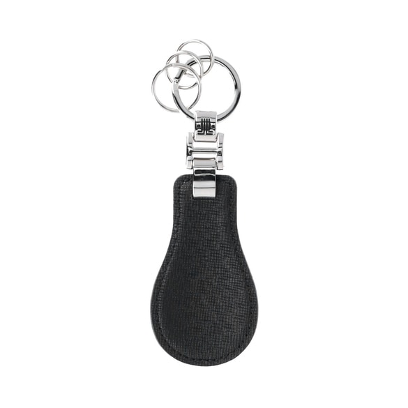 EMBOSSED LEATHER KEY HOLDER