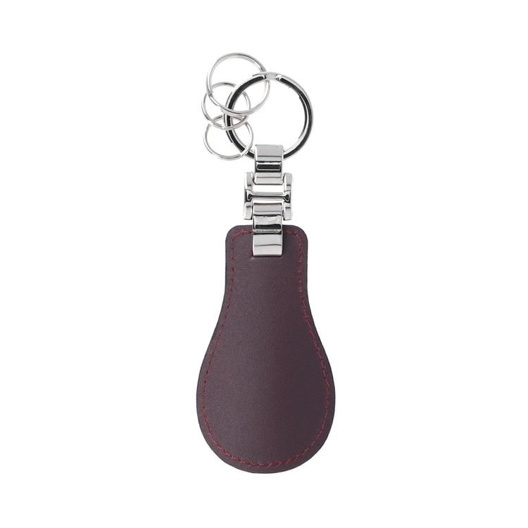 EMBOSSED LEATHER KEY HOLDER｜ランバンコレクション(メンズ