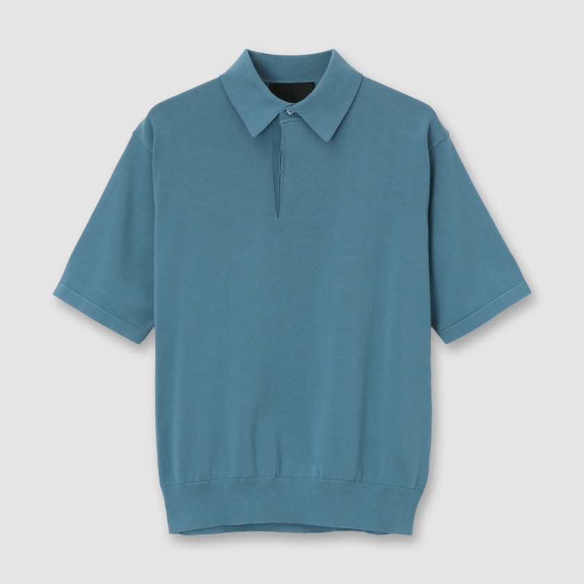 SOMERSET FLY FRONT POLO KNIT