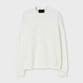 JACQUARD PIQUE CREW NECK