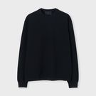 JACQUARD PIQUE CREW NECK