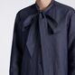 CUPRA/WASHI  DENIM BOW BLOUSE [和紙デニム ボウブラウス]