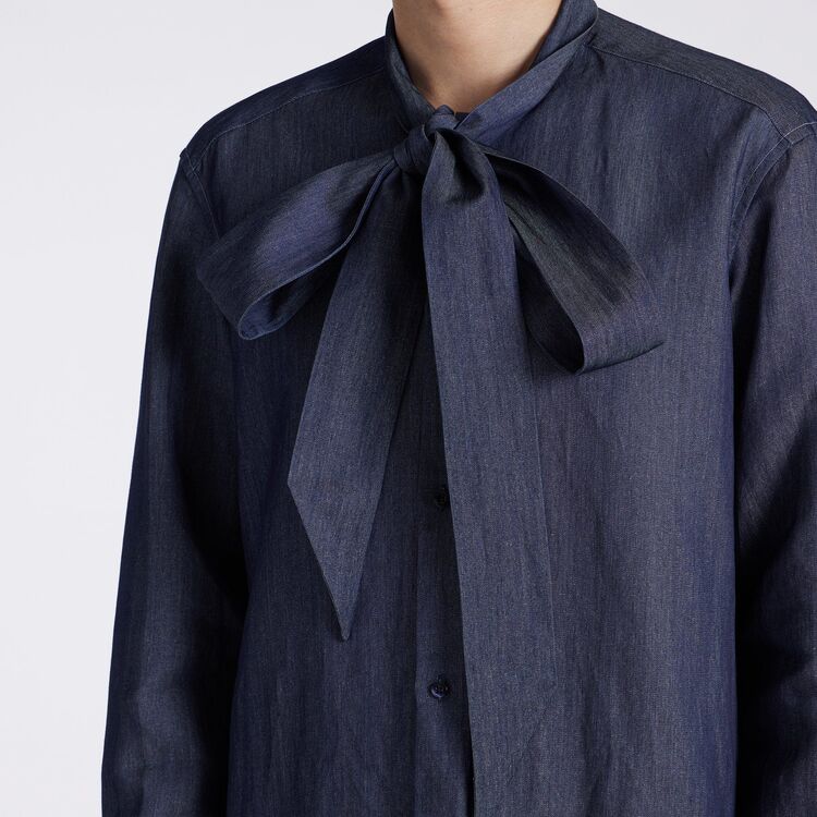 LANVIN カスケーディング レーヨン ブラウス / ランバン カットソー