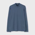 ALTERNATE BORDER SEMI-MOCK  LONG SLEEVE TEE [オルタナティブボーダー セミモックネック]