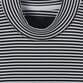 ALTERNATE BORDER SEMI-MOCK  LONG SLEEVE TEE [オルタナティブボーダー セミモックネック]