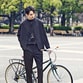 NO COLLAR LES HALLES JACKET [ノーカラー レアールジャケット]
