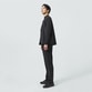 NO COLLAR LES HALLES JACKET [ノーカラー レアールジャケット]