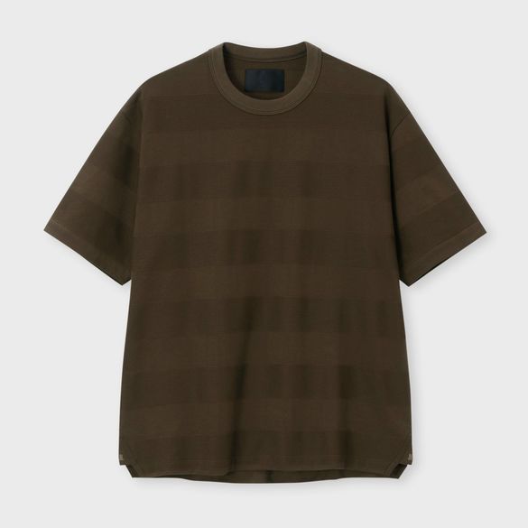 JACQUARD BORDER FLORE TEE [ジャガードボーダー フローレTEE]