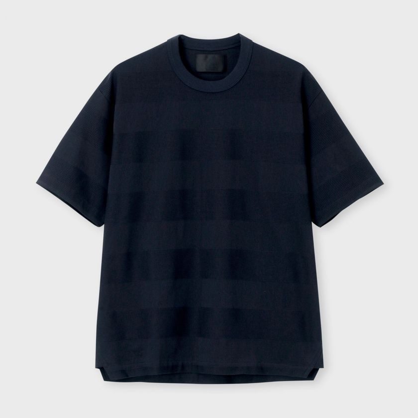 JACQUARD BORDER FLORE TEE