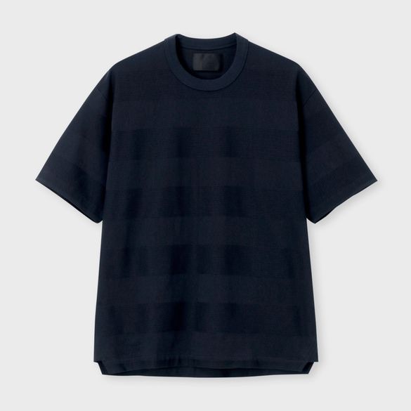 JACQUARD BORDER FLORE TEE [ジャガードボーダー フローレTEE]