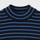 BASQUE BORDER MOCK NECK  S/S SWEATER [バスクボーダー モックネックSSセーター]