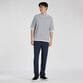 BASQUE BORDER MOCK NECK  S/S SWEATER [バスクボーダー モックネックSSセーター]