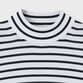 BASQUE BORDER MOCK NECK  S/S SWEATER [バスクボーダー モックネックSSセーター]