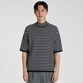 BASQUE BORDER MOCK NECK  S/S SWEATER [バスクボーダー モックネックSSセーター]