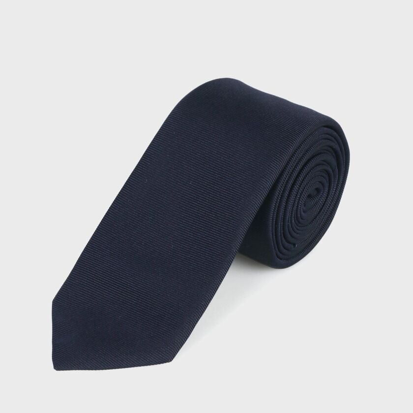 SOLID NARROW  TIE