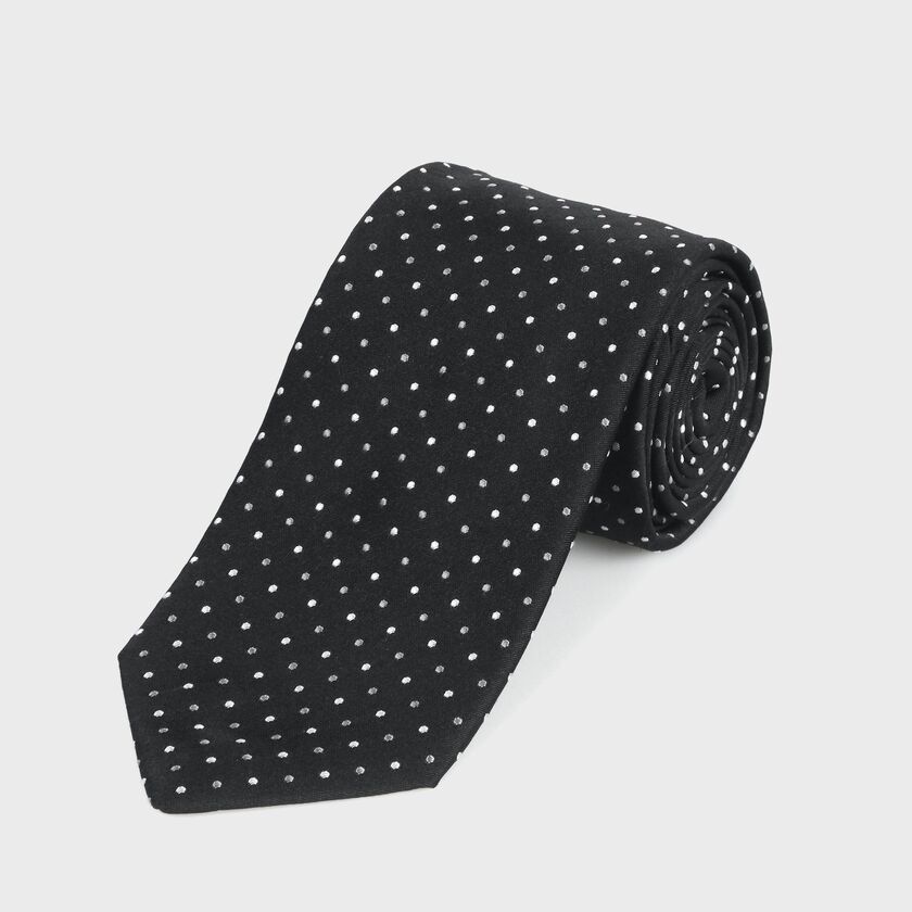 FRENCH SIK DOT REGULAR TIE