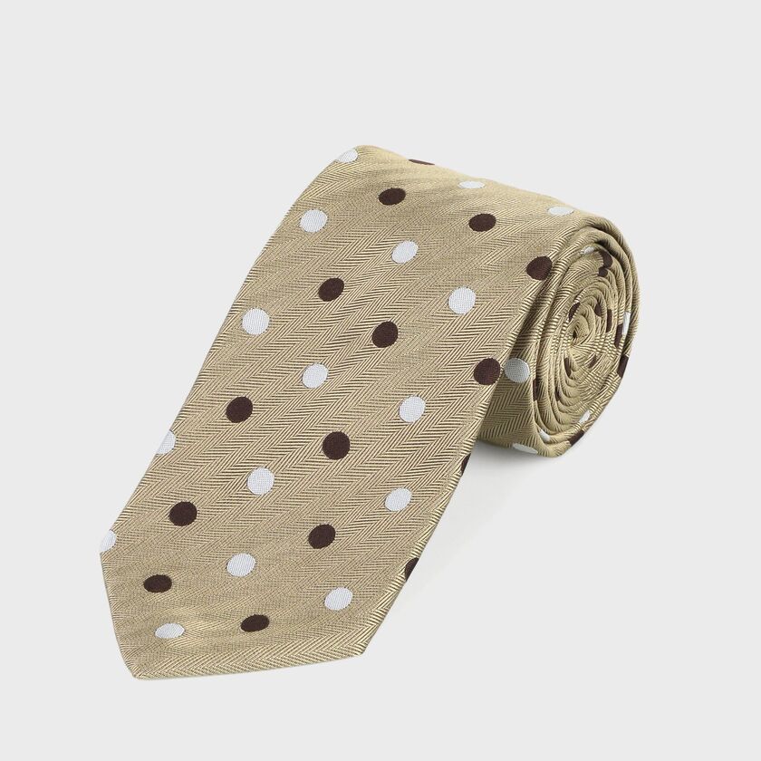 FRENCH POP DOT NARROW TIE