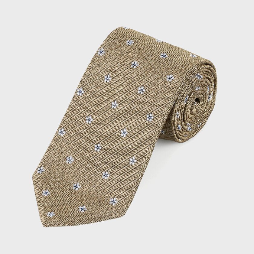 MELANGE FLOWER TIE