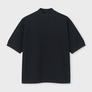 DEMON PIQUE MOCK NECK S/S SWEATER [鬼カノコ モックネック SSセーター]