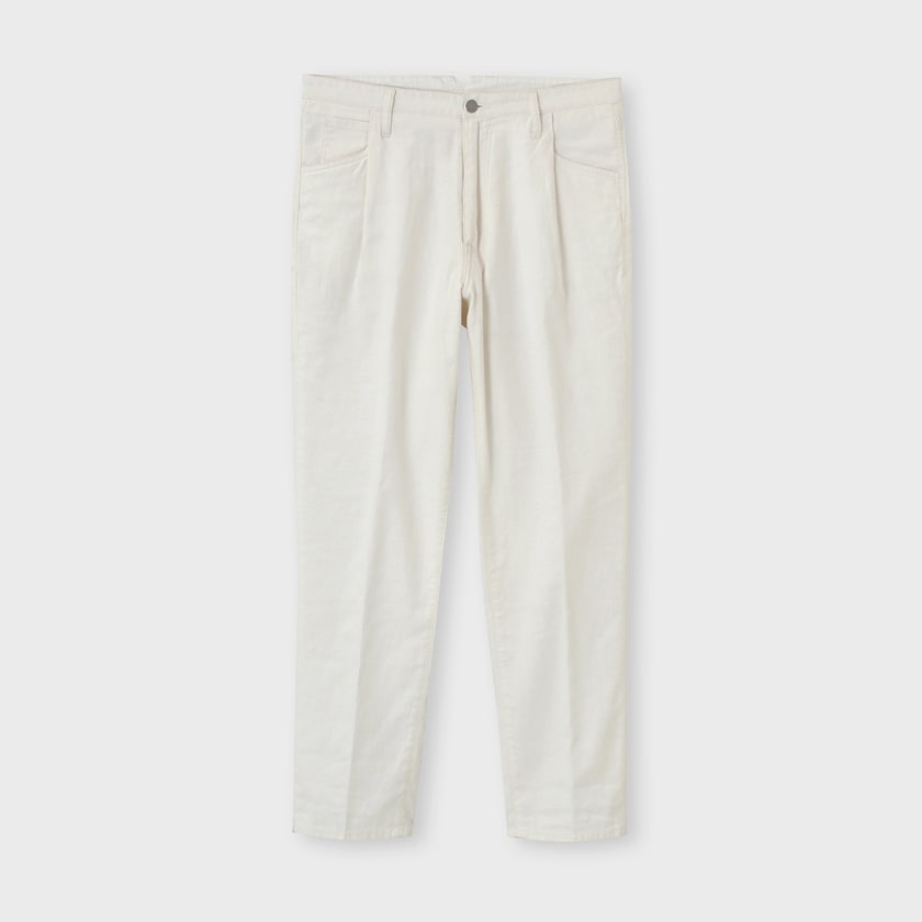 WHITE JEANS SLACKS