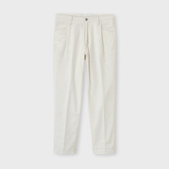 WHITE JEANS SLACKS