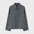 ACTIVE WOOL SHIRT BLOUSON