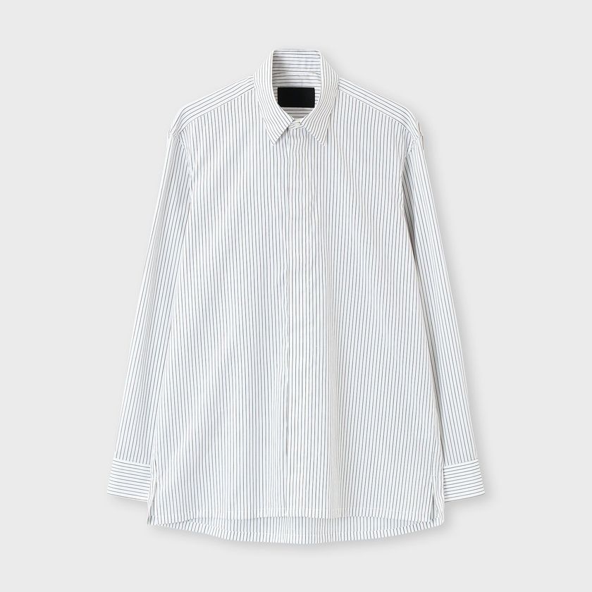 STRIPE FLY FRONT　 SHIRT
