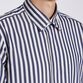 STRIPE FLY FRONT SHIRT 2
