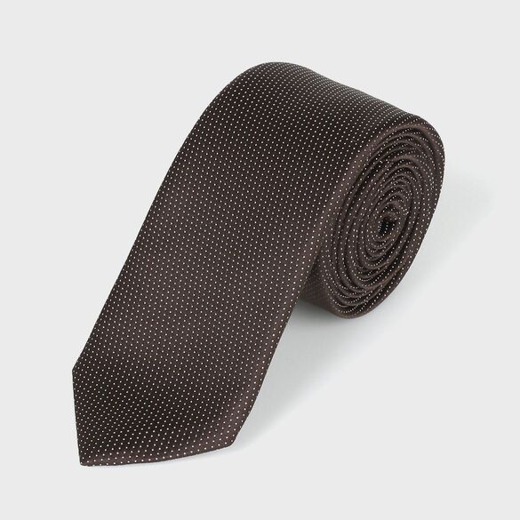 PIN DOT NARROW TIE