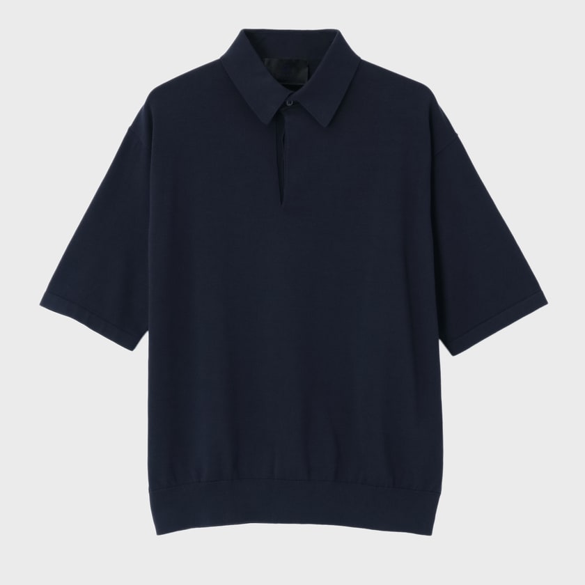 SOMERSET FLY FRONT POLO SWEATER