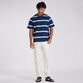OMBRE BORDER PIQUE TEE [オンブレボーダー ピケT] 