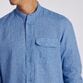 PROVENCE COLOUR LINEN BAND COLLAR  SHIRT [プロヴァンスカラー リネンシャツ]