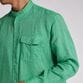 PROVENCE COLOUR LINEN BAND COLLAR  SHIRT [プロヴァンスカラー リネンシャツ]