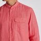 PROVENCE COLOUR LINEN BAND COLLAR  SHIRT [プロヴァンスカラー リネンシャツ]