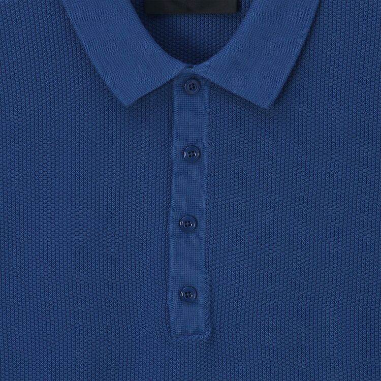 DEMON PIQUE POLO COLLAR S/S SWEATER [鬼カノコ SSポロセーター