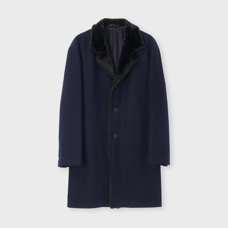 HERRINGBONE RANCH COAT [ヘリンボーン ランチコート]｜ランバンコレクション(メンズ)公式オンラインショップ