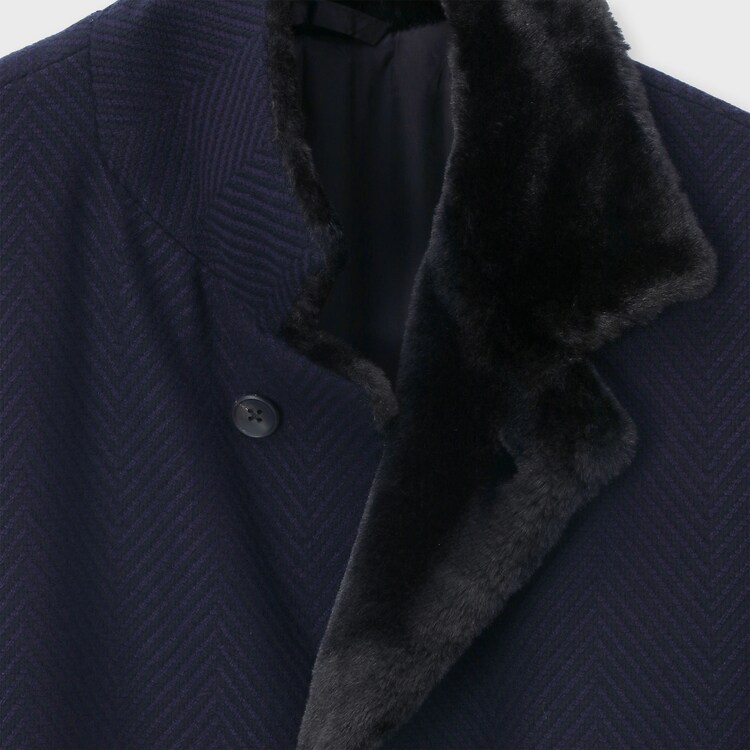 HERRINGBONE RANCH COAT [ヘリンボーン ランチコート]｜ランバン