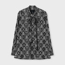 135th ANNIVERSARY BOW BLOUSE [ランバン135thアニバーサリー ボウブラウス]