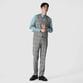 GRAIN PLAID SLACKS